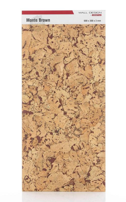 Пробковое покрытие CorkStyle Monte Brown