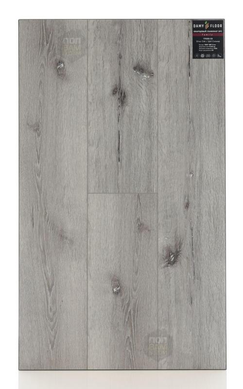 SPC ламинат Damy Floor Дуб СильверT7020-23